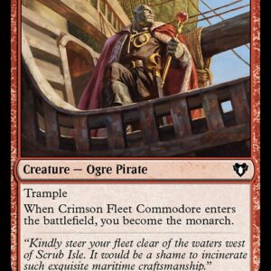 Commander Masters - 211 - Crimson Fleet Commodore - Common - R - Non-foil