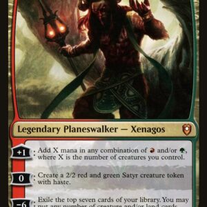 Commander Legends: Battle for Baldur's Gate - 853 - Xenagos, the Reveler - Mythic - RG - Non-foil