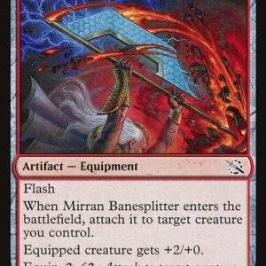 March of the Machine - 154 - Mirran Banesplitter - Common - R - Foil