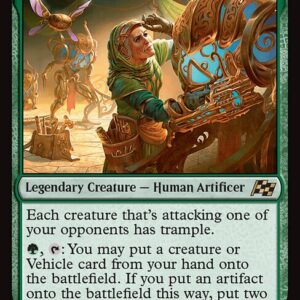 Aetherdrift - 173 - Oviya, Automech Artisan - Rare - G - Non-foil