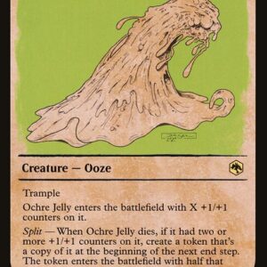 Adventures in the Forgotten Realms - 330 - Ochre Jelly - Rare - G - Foil