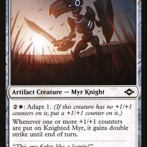 Modern Horizons 2 - 17 - Knighted Myr - Common - W - Non-foil
