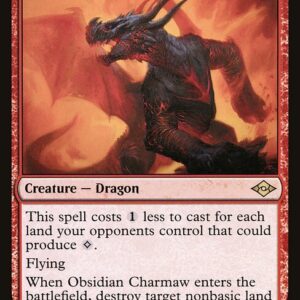 Modern Horizons 2 - 137 - Obsidian Charmaw - Rare - R - Foil