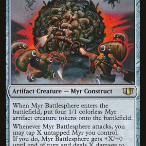 Commander 2014 - 254 - Myr Battlesphere - Rare - C - Non-foil (Front)