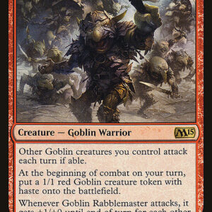 Magic 2015 - 145 - Goblin Rabblemaster - Rare - R - Non-foil