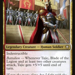 Dominaria United Commander - 171 - Tajic, Blade of the Legion - Rare - WR - Non-foil