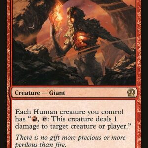 Theros - 144 - Titan of Eternal Fire - Rare - R - Non-foil (Front)