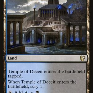 Midnight Hunt Commander - 184 - Temple of Deceit - Rare - C - Non-foil (Front)