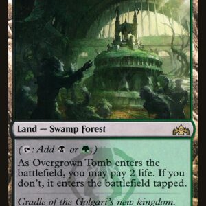Guilds of Ravnica - 253 - Overgrown Tomb - Rare - C - Foil