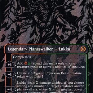 Phyrexia: All Will Be One - 363 - Lukka, Bound to Ruin - Mythic - RG - Foil