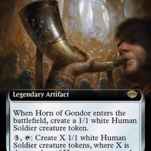 The Lord of the Rings: Tales of Middle-earth - 377 - Horn of Gondor - Rare - C - Foil