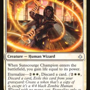 Hour of Devastation - 26 - Sunscourge Champion - Uncommon - W - Non-foil