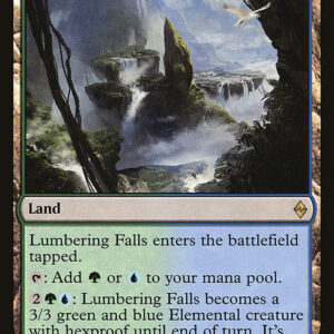 Battle for Zendikar - 239 - Lumbering Falls - Rare - C - Non-foil