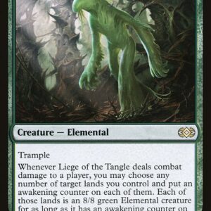 Double Masters - 174 - Liege of the Tangle - Rare - G - Non-foil
