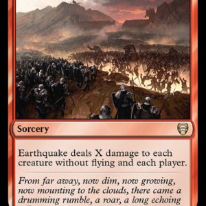 Tales of Middle-earth Commander - 214 - Earthquake - Rare - R - Non-foil