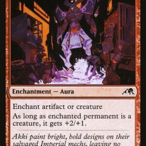 Kamigawa: Neon Dynasty - 132 - Akki War Paint - Common - R - Non-foil