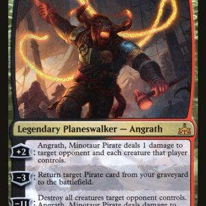 Rivals of Ixalan - 201 - Angrath, Minotaur Pirate - Mythic - BR - Foil
