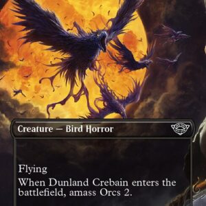 The Lord of the Rings: Tales of Middle-earth - 411 - Dunland Crebain - Common - B - Foil