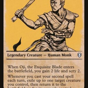 Commander Legends: Battle for Baldur's Gate - 436 - Oji, the Exquisite Blade - Uncommon - WU - Non-foil