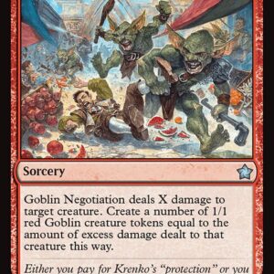 Foundations - 88 - Goblin Negotiation - Uncommon - R - Non-foil