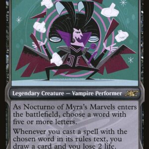 Unfinity - 248 - Nocturno of Myra's Marvels - Rare - B - Foil