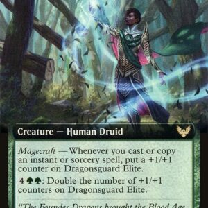 Strixhaven: School of Mages - 376 - Dragonsguard Elite - Rare - G - Foil