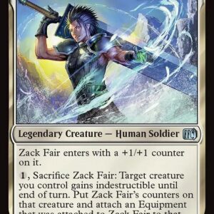 Final Fantasy - 45 - Zack Fair - Uncommon - W - Foil