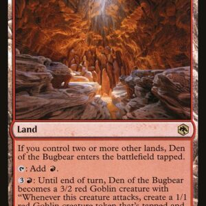 Adventures in the Forgotten Realms - 254 - Den of the Bugbear - Rare - C - Foil