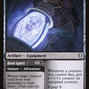 Commander Legends: Battle for Baldur's Gate - 128 - Ghost Lantern // Bind Spirit - Uncommon - B - Non-foil