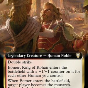 Tales of Middle-earth Commander - 135 - Éomer, King of Rohan - Rare - WR - Non-foil