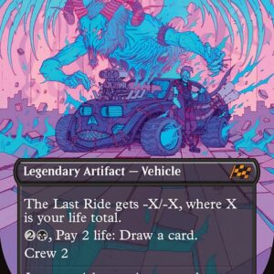 Aetherdrift - 308 - The Last Ride - Mythic - B - Non-foil