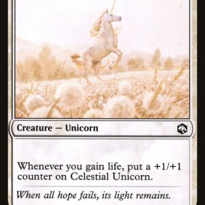 Adventures in the Forgotten Realms - 5 - Celestial Unicorn - Common - W - Non-foil