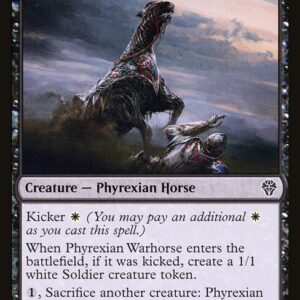Dominaria United - 101 - Phyrexian Warhorse - Common - B - Non-foil