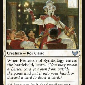 Strixhaven: School of Mages - 24 - Professor of Symbology - Uncommon - W - Foil