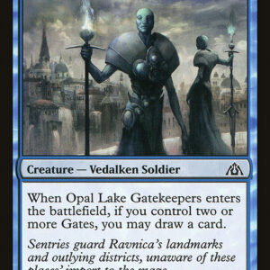 Dragon's Maze - 16 - Opal Lake Gatekeepers - Common - U - Non-foil (Front)