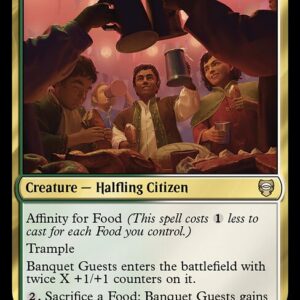 Tales of Middle-earth Commander - 47 - Banquet Guests - Rare - WG - Non-foil