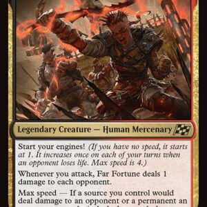Aetherdrift - 203 - Far Fortune, End Boss - Rare - BR - Non-foil