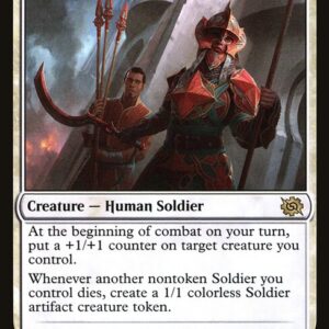 The Brothers' War - 25 - Siege Veteran - Rare - W - Non-foil