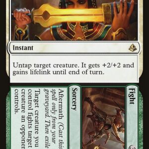 Amonkhet - 220 - Prepare // Fight - Rare - WG - Foil