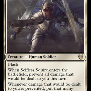 Tales of Middle-earth Commander - 176 - Selfless Squire - Rare - W - Non-foil