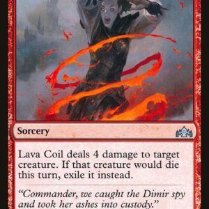 Guilds of Ravnica - 108 - Lava Coil - Uncommon - R - Non-foil