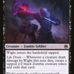 Adventures in the Forgotten Realms - 127 - Wight - Rare - B - Foil