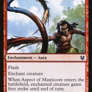Theros Beyond Death - 127 - Aspect of Manticore - Common - R - Non-foil