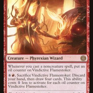 Phyrexia: All Will Be One - 154 - Vindictive Flamestoker - Rare - R - Non-foil