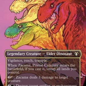 Commander Masters - 691 - Zacama, Primal Calamity - Rare - Multi - Foil