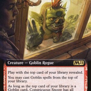 Core Set 2021 - 364 - Conspicuous Snoop - Rare - R - Non-foil (Front)