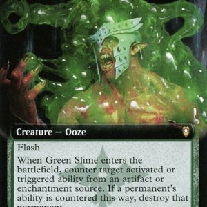 Commander Legends: Battle for Baldur's Gate - 636 - Green Slime - Rare - G - Non-foil