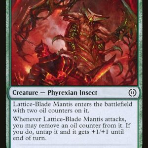 Phyrexia: All Will Be One - 173 - Lattice-Blade Mantis - Common - G - Foil