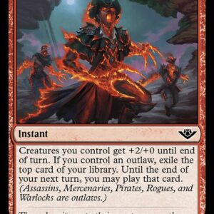 Outlaws of Thunder Junction - 136 - Outlaws' Fury - Common - R - Non-foil