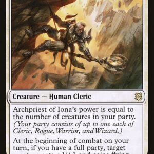 Zendikar Rising - 5 - Archpriest of Iona - Rare - W - Foil